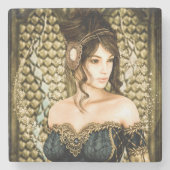 Fairytale Princess Steinuntersetzer (Vorderseite)