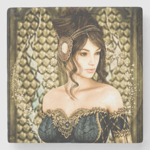 Fairytale Princess Steinuntersetzer