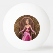 Fairytale Princess Tischtennisball (Rückseite)