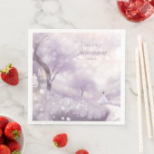 Fairytale Princess V2 Quinceanera Lavendel ID1030 Serviette (Beispiel)