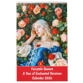 Fairytale Queens – A Year of Enchanted Heroines Kalender
