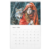 Fairytale Queens – A Year of Enchanted Heroines Kalender (Mär 2026)