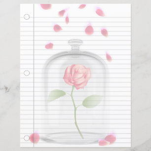Fairytale Rose Fantasy Art Notebook