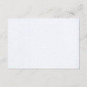 Fairytale Royal Blue Castle RSVP (Rückseite)