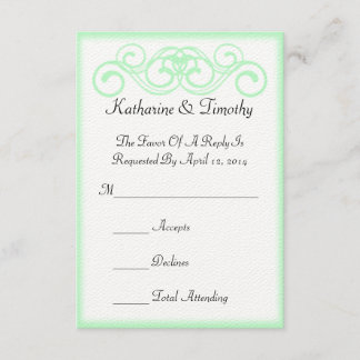 Fairytale Scroll Wedding RSVP