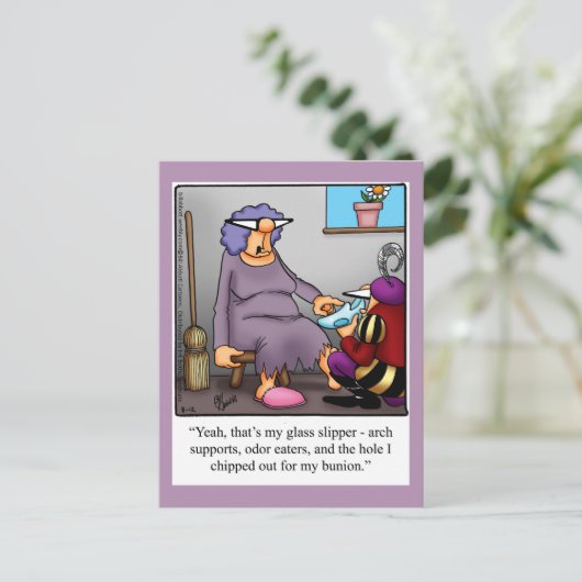 Fairytale Spaß Postkarte (Stehend Vorderseite)