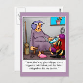 Fairytale Spaß Postkarte (Vorne/Hinten)