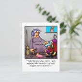 Fairytale Spaß Postkarte (Stehend Vorderseite)