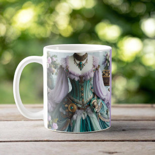 Fairytale Spring Pastell Floral Gown Kaffeetasse