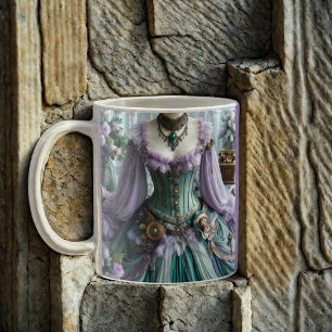 Fairytale Spring Pastell Floral Gown Kaffeetasse