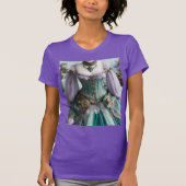 Fairytale Spring Pastell Floral Gown T-Shirt (Vorderseite)