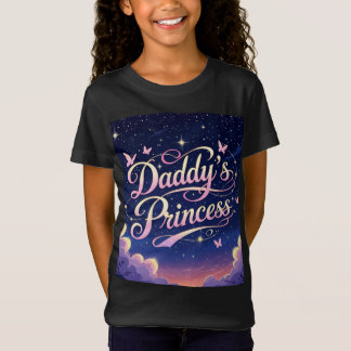 Fairytale Stars Daddys Prinzessin T-Shirt