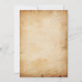 Fairytale Story Book Flower Baby Shower Einladung (Rückseite)