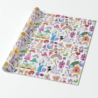 Fairytale Storybook Wrapping Paper Boutique Gesche Geschenkpapier