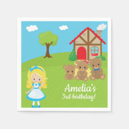 Fairytale Storytime Goldilocks Festival Moon and S Serviette