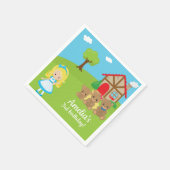 Fairytale Storytime Goldilocks Festival Moon and S Serviette (Ecke)