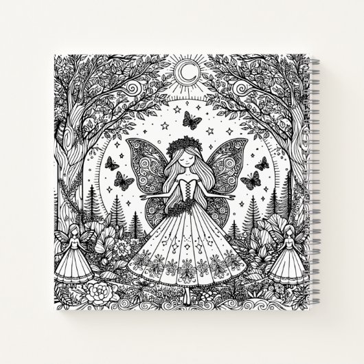 Fairytale Themenpark California Notizblock (Rückseite)