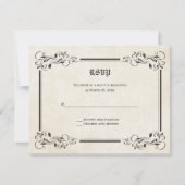 Fairytale UAWG Response Cards RSVP Karte (Vorderseite)