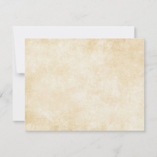 Fairytale UAWG Response Cards RSVP Karte (Rückseite)