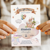 Fairytale Unicorn Burg Wilhelm Tell Einladung