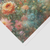 Fairytale Unicorn Little Flower Girl Decoupage Seidenpapier (Ausschnitt)