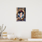 Fairytale Watercolor Baby Snow White Poster (Küche)