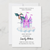 Fairytale Watercolor Dragon - Museo Cantonale d'Ar Einladung (Vorderseite)