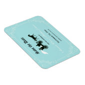 Fairytale Wedding Save the Date Magnete (Rechte Seite)