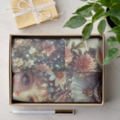 Fairytale Wonderland Alice and Rabbit Decoupage Seidenpapier (Geschenk)