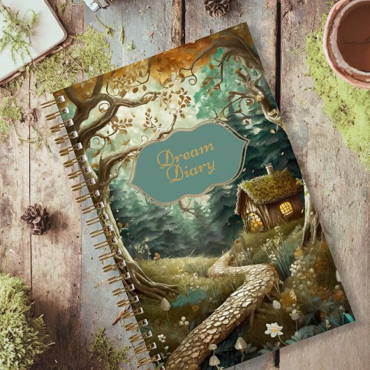 Fairytale Woodland Dream Taary Journal Notizblock