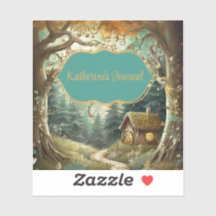 Fairytale Woodland Journal Buchzeichen Sticker