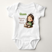 Fairytales Book Lovers Individuelle Name Baby Strampler (Vorderseite)