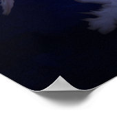 Fairytales und Schneeflocken Poster (Ecke)