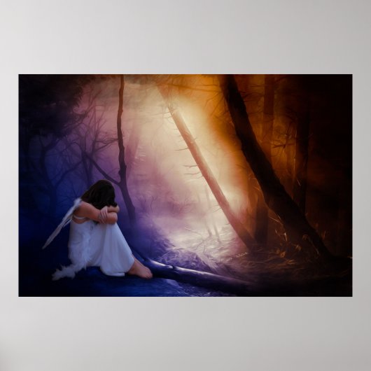 Fairytales und Schneeflocken Poster (Vorne)