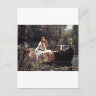 Fairytalesque. - "Die Dame des Shalotts" Postkarte