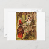 Fairytalesque - Schneeweiß Postkarte (Vorne/Hinten)