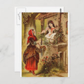 Fairytalesque - Schneeweiß Postkarte (Vorne/Hinten)