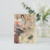 Fairytalesque - Schneeweiß Postkarte (Stehend Vorderseite)