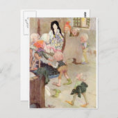 Fairytalesque - Schneeweiß Postkarte (Vorne/Hinten)