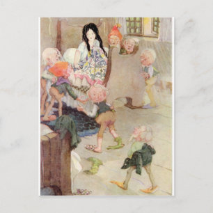 Fairytalesque - Schneeweiß Postkarte