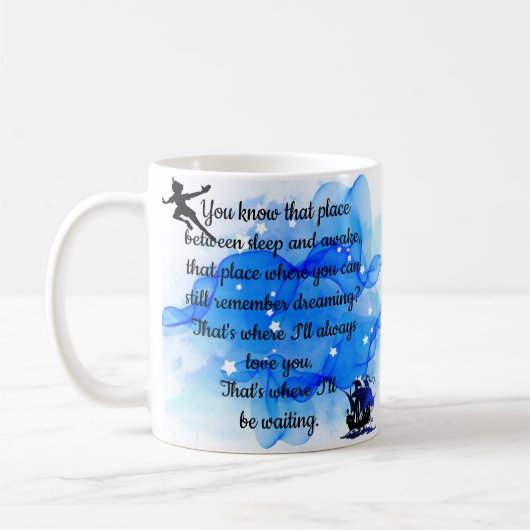Fairytalezitat-Buch-Tasse Kaffeetasse (Links)
