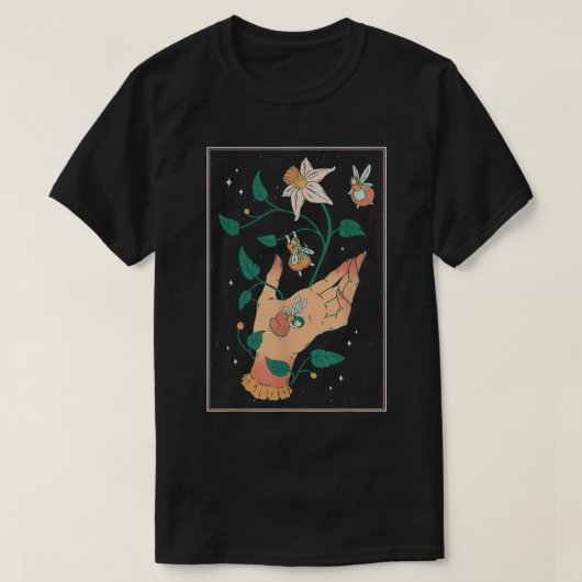 Fairywave Fairycore Magic Fantasy Gr T-Shirt (Design vorne)