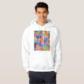 Faisalabad Pakistan City Map Hoodie (Vorne ganz)