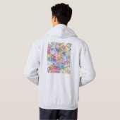 Faisalabad Pakistan City Map Hoodie (Schwarz voll)