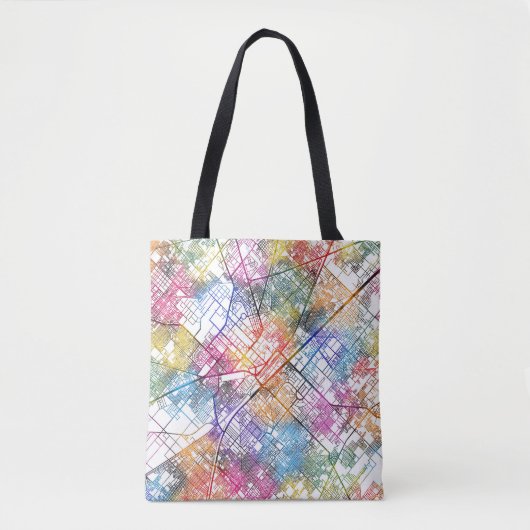 Faisalabad Pakistan Stadtkarte Tasche (Vorderseite)