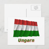 Fait mit Namen Postkarte (Vorne/Hinten)