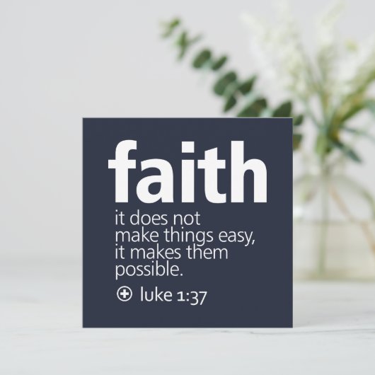 Faith (Stehend Vorderseite)