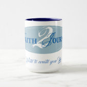 Faith 2 Journal Coffee Tasse (Zentrum)