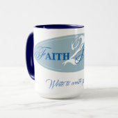 Faith 2 Journal Coffee Tasse (Vorderseite Links)