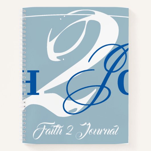Faith 2 Journal-Notebook Notizblock (Vorderseite)